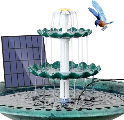 Produktbild von Famanu Solarbrunnen Vogelbadset 3,5 W - für den Garten