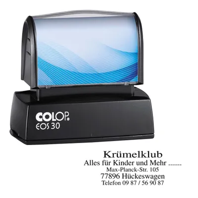 Zdjęcie produktu dla COLOP Textstempel, individualisierbar EOS 30
