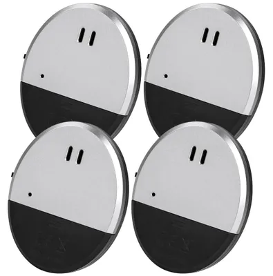 Immagine prodotto di Allarme vibrazione per finestre - 130 dB - Set da 4 pezzi - Per casa, ufficio e camper