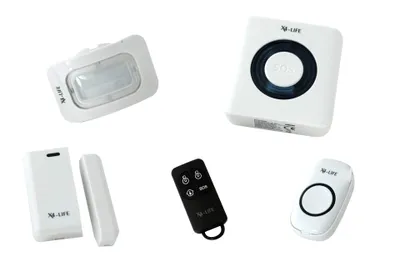 Produktbild von X4 LIFE SECURITY DIY ALARMANLAGE 5-teilig mit Smartphone-Steuerung