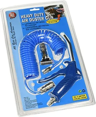 Produktbild von Druckluft Set 5m mit Ausblaspistole und Schnellkupplung für LKW - All Ride