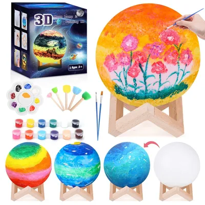 Produktbild von Geschenke Mädchen 10 9 8 7 Jahre Basteln Kinder Malen mondlampe