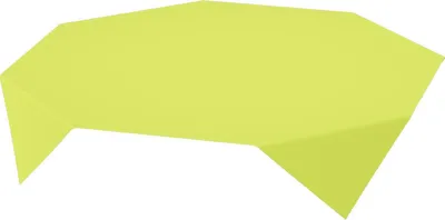 Produktbild von Duni Mitteldecken aus Dunicel Uni 20er kiwi, 84 x 84 cm