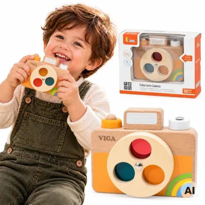 Imagen del producto de Cámara De Madera Viga - Colores Y Sonido