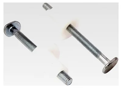 Produktbild von Befestigungsflap für Toilette mit 2 75 mm Muttern