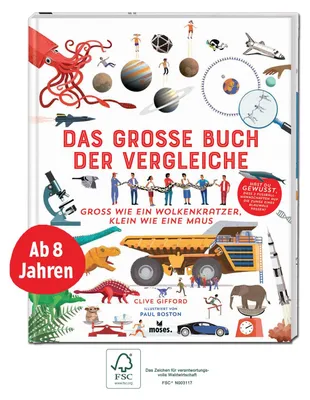 Image de moses. Verlag Das große Buch der Vergleiche für Kinder ab 8 Jahren, spannend und lehrreich