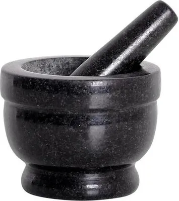 Image de Goujon Toro, Granit, Noir, 11X8,5Cm