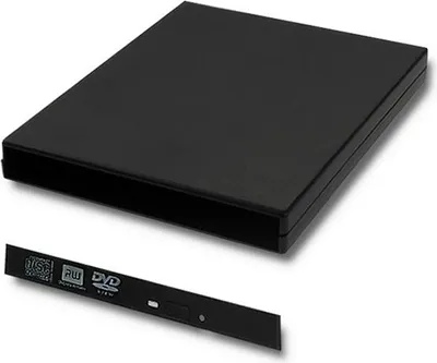 Immagine prodotto di Coperchio per unità ottica SATA CD/DVD | USB 2.0 | 12,7 mm