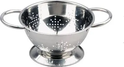 Zdjęcie produktu dla Durszlak ze stali nierdzewnej na nóżkach 24 cm