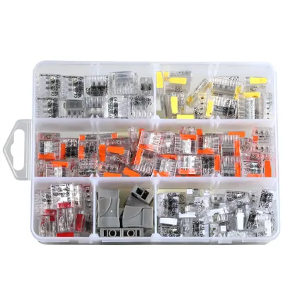 Produktbild von ViD® Steckklemmen-Sortiment 200 teilig der 2073 Serie 0,5-2,5 mm² VDE und ENEC10…