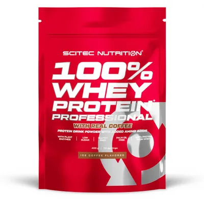 Produktbild von Scitec Nutrition 100% Whey Protein Professional 400g Eiskaffee