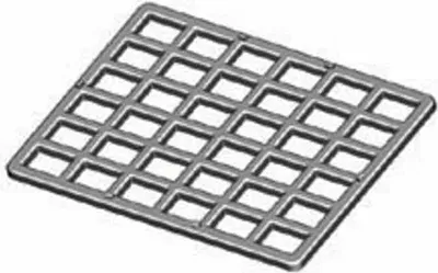 Produktbild von Extra großes Jumbo Gitter für die sichere Abdeckung von Ventilschächten