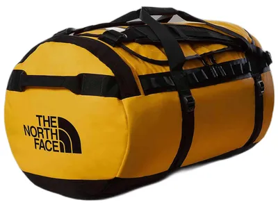 Obrázok produktu pre The North Face Base Camp Duffel L, Veľký, Čierna, Žltá, 95 L, Polyester, Uni, Jednofarebné