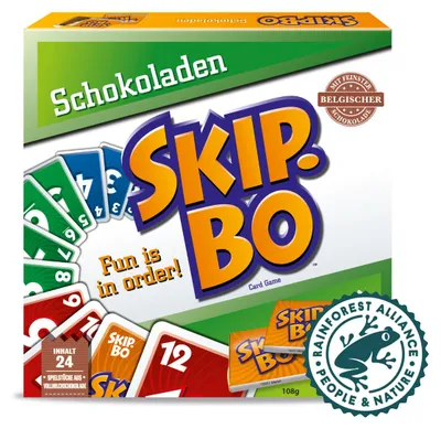Image de Skip Bo Lait Edition Chocolat au chocolat belge 108g
