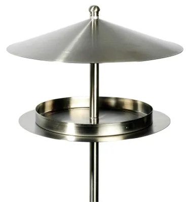 Produktbild von dobar Design Vogelhaus "Silberglanz", mit Ständer