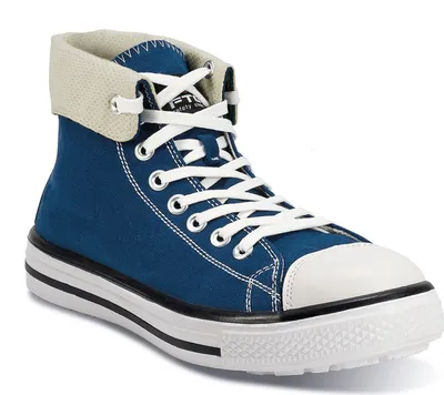 Produktbild von FTG Sneaker Sicherheitsschuh Music Blues High S1P SRC nach EN ISO 20345:2011 blau  Größe 43