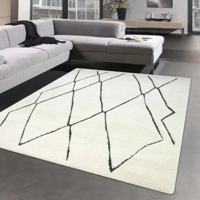 Immagine prodotto di Tappeto astratto a diamante per corridoio e disimpegno - 120x170 cm