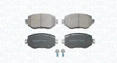 Productafbeelding van MAGNETI MARELLI Remblokken set voor: RENAULT Megane IV Grandtour (K9A/M/N) - Artikelnummer: 363916061204