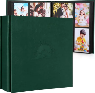 Produktbild von Fotoalbum 10x15 cm, 1000 Fotos, Kunstleder, Fotobuch für Reise