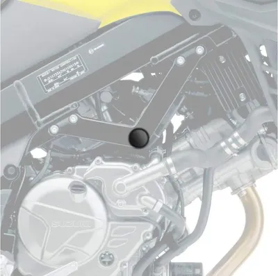 Produktbild von PUIG 3893N Verkleidungsaufsätzte  passend fuer SUZUKI DL650 V-STROM Schwarz