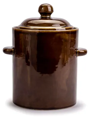 Produktbild von Keramikfass für Sauerkraut und Einlegegemüse, Volumen (10L)