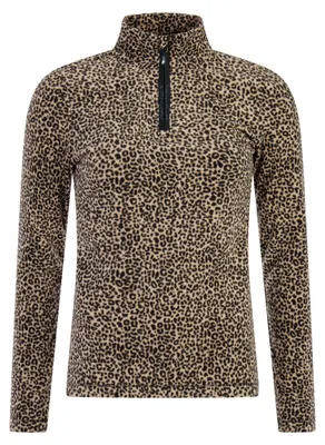 Produktbild von PROTEST Women Longsleeve Prtrefuzzy 1/4 Zip true black XL/42