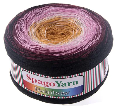 250g Farbverlaufsgarn Rainbow 05