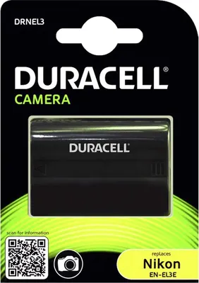 Produktbild von Duracell Li-Ion Akku 1600mAh für Nikon EN-EL3/EN-EL3a