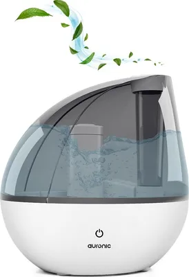 Obrázek produktu pro Auronic Zvlhčovač vzduchu Auronic - Vhodný do dětského pokoje a ložnice - Bílý - součástí balení je vodní filtr