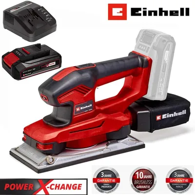 Produktbild von Einhell Akku-Schwingschleifer TE-OS 18/230 Li Akku 2.5 Ah , 3x Schleifpapier,