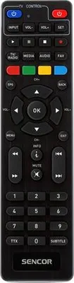 Image de Télécommande Sencor SDB LEARNING RCU (2020)