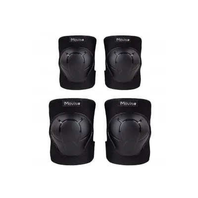 Immagine prodotto di MOVINO Set di gomitiere e ginocchiere Cariboo®, nero