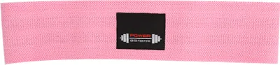 Imagen del producto de Banda de resistencia de 120 libras para piernas, glúteos, caderas, yoga, fitness, entrenamiento, banda de estiramiento, color rosa