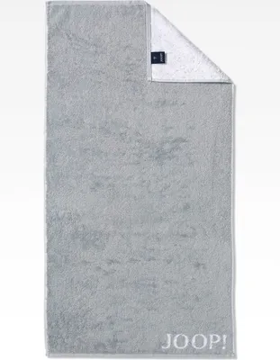 Produktbild von JOOP! Classic Doubleface Duschtuch 80x150cm, Farbe silber