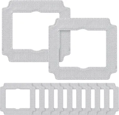 Produktbild von Reinigungs-Pads Mikrofasertücher, 12 Stück, waschbar, kompatibel mit Fensterreinigungsrobot, für