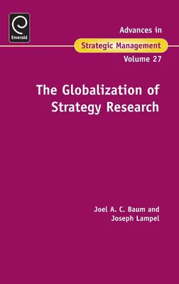 Produktbild von The Globalization Of Strategy Research