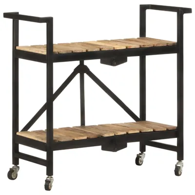 Produktbild von Küchenwagen 87x36x81 cm Mango Massivholz