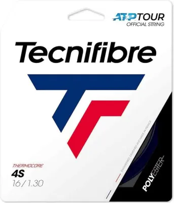 Zdjęcie produktu dla Pojedyncza struna tenisowa Tecnifibre 4s 12 M czarna 1,20 mm czarna 1,20 mm