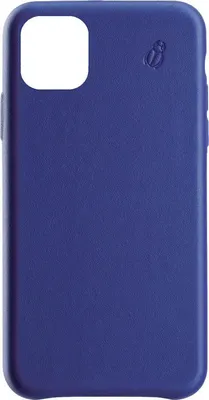 Zdjęcie produktu dla BEETLECASE, skórzane etui premium na Apple iPhone 11, niebieskie