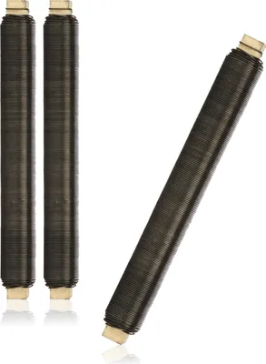Produktbild von com-four® 3x Blumenwickeldraht-Set, Bindedraht geglüht auf Holzstab gewickelt, Stärke 0,65 mm, 300 g