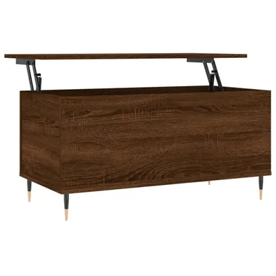 Obrázek produktu pro Konferenční stolek hnědý dub 90 x 44,5 x 45 cm kompozitní dřevo