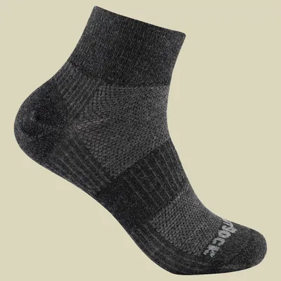 Produktbild von Merino Coolmesh II Quarter Größe 41,5-45 (L) Farbe grey black matt
