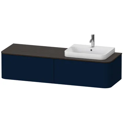 Produktbild von DURAVIT HP4944R9898 WTU HappyD2+ wandh.,354x1600x550mm