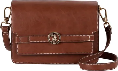 Produktbild von U.S. POLO ASSN. Umhängetasche Argentario Flap Crossbody Bag Brown braun