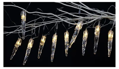 Image de Guirlande lumineuse LED en forme de cône de glace 10LED éclairage de Noël décoration de Noël d'hiver