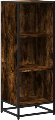 Image de vidaXL Bibliothèque chêne fumé 40x35x107,5 cm Bois composite
