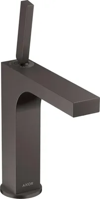 Produktbild von Einhebel-Waschtischmischer AXOR CITTERIO 160 DN 15 o Zugstange brushed black chrome ohne Zugstange brushed black chrome