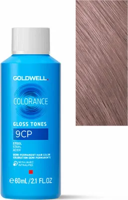Produktbild von Goldwell Colorance Gloss Tones 9CP Steel 60 ml, Blond, 9CP, Steel, Unisex, 60 ml, Alle Haare