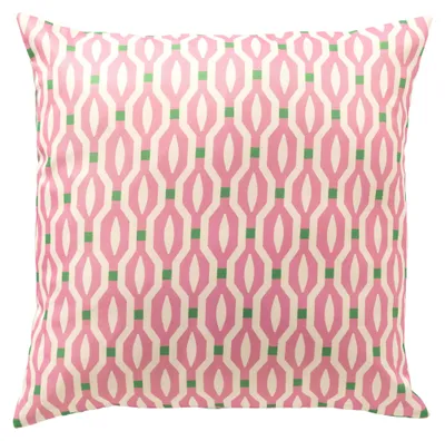 Produktbild von Textino Outdoor Dekokissen Geometric Rocket 45x45 cm Rosa