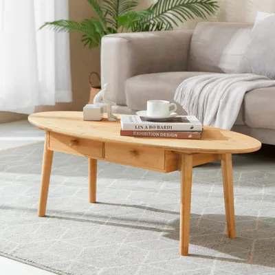 Produktbild von Couchtisch 'Harboøre' Bambus Natur